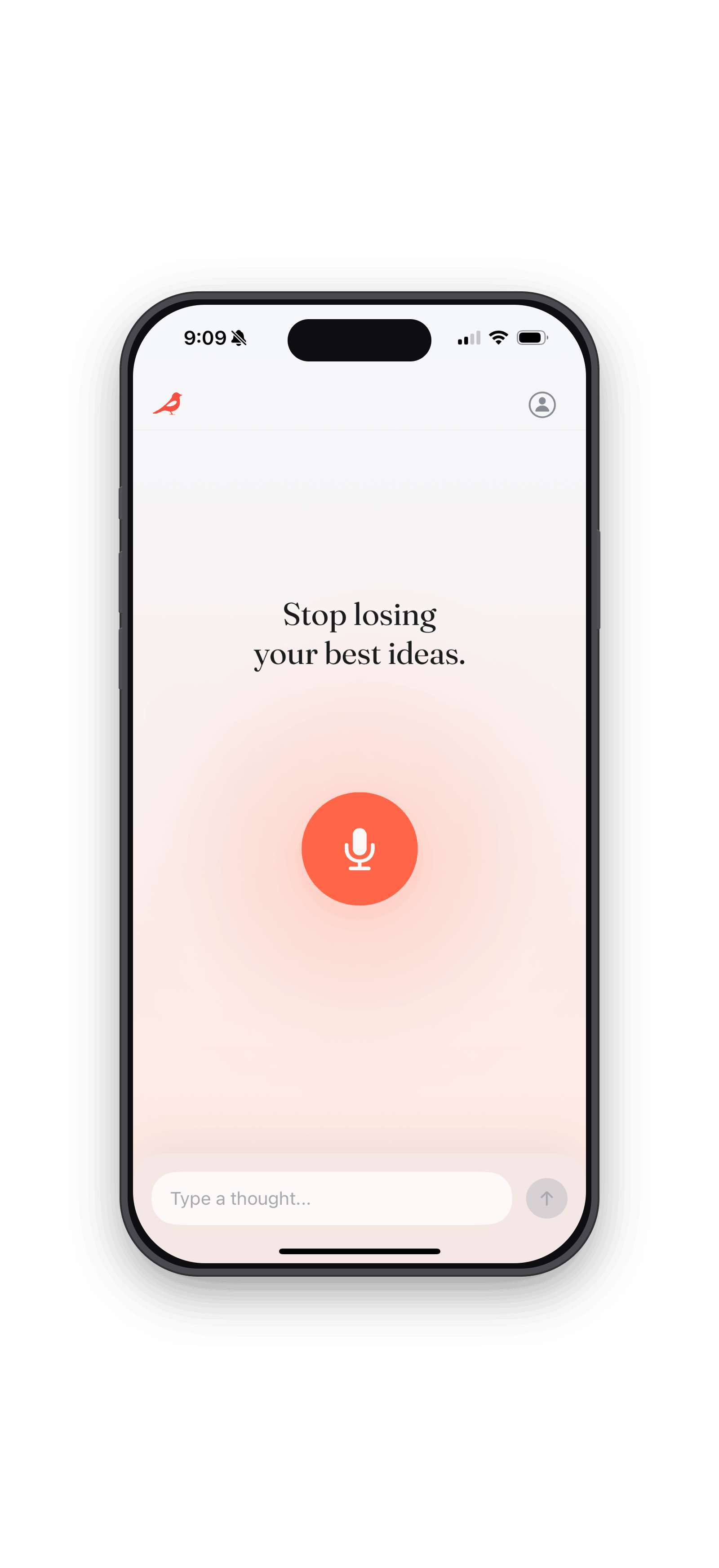 Saving an idea from iOS